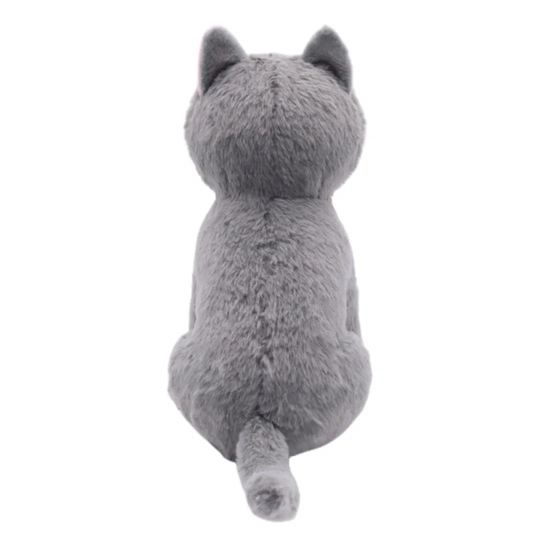 Juguete de gato de peluche suave y realista para niños, regalo de juguetes de peluche fabricado