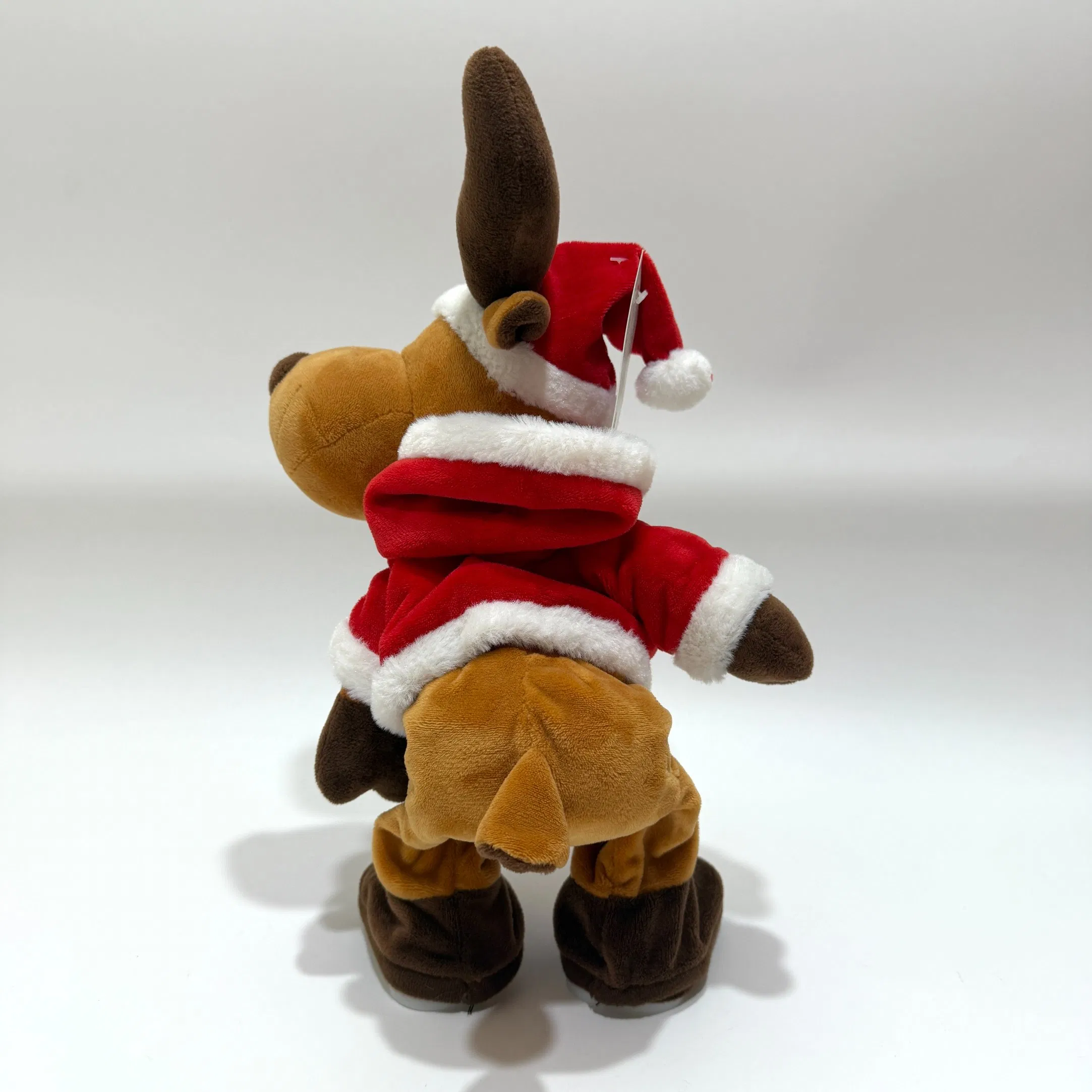 Juguete de peluche divertido que canta y baila para niños en Navidad