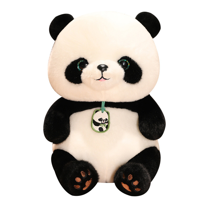 Adorable gran peluche gigante de panda mascota para niños