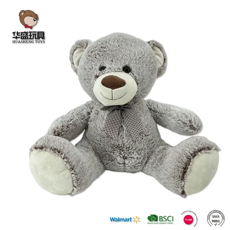 Oso de peluche detalles de costura