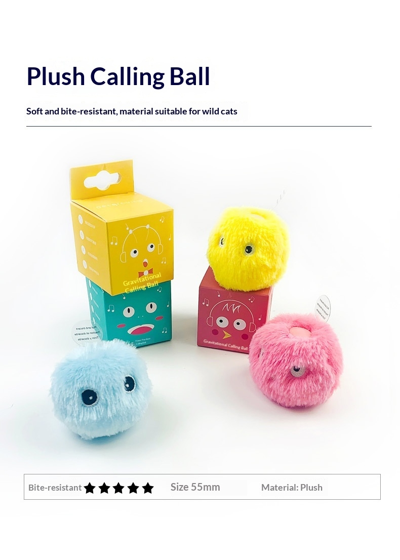 Juguete interactivo de peluche inteligente para gatos