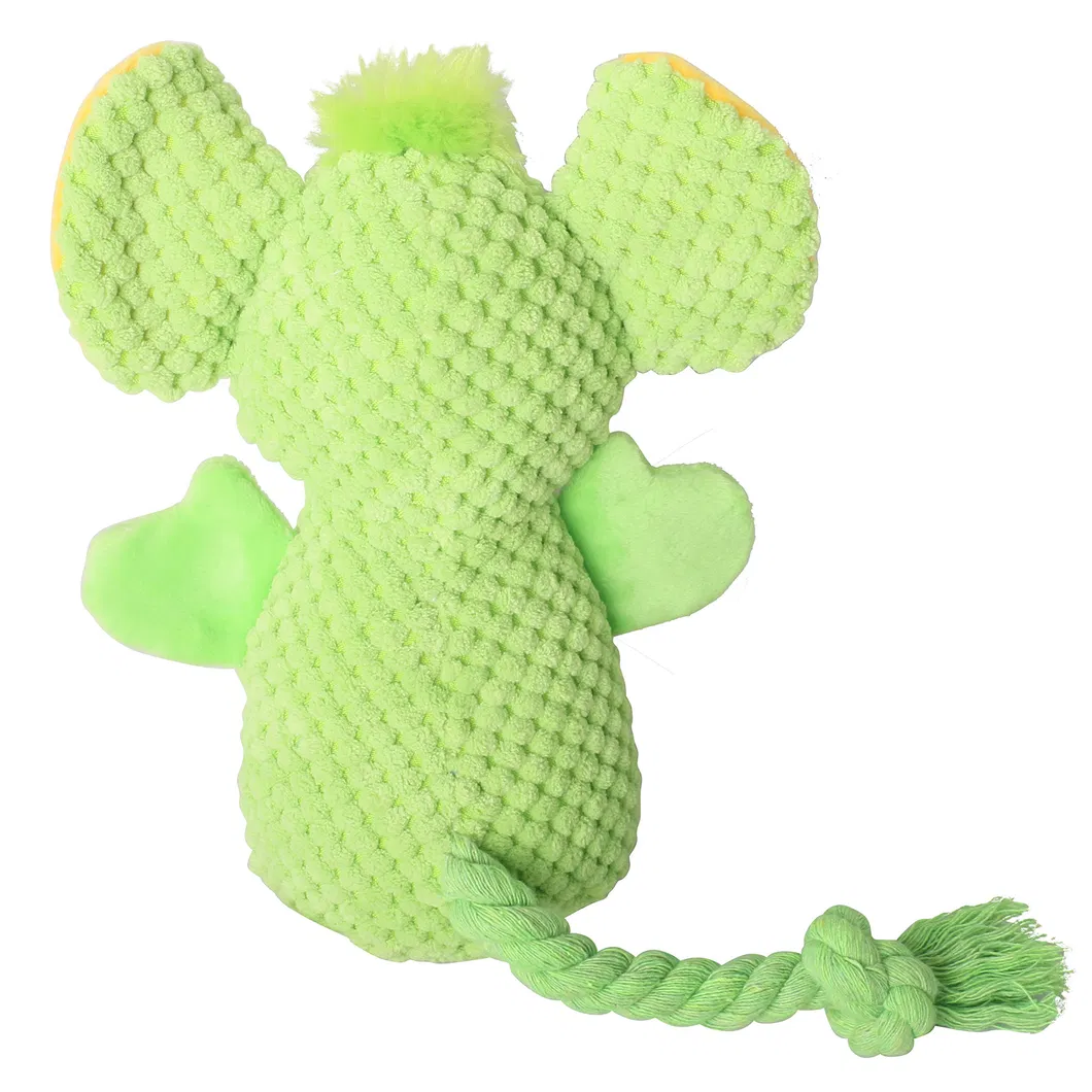 Juguete de perro de peluche Snuffle Elephant suave, interactivo y chirriante con golosinas ocultas, diseño personalizado OEM para entrenamiento y diversión
