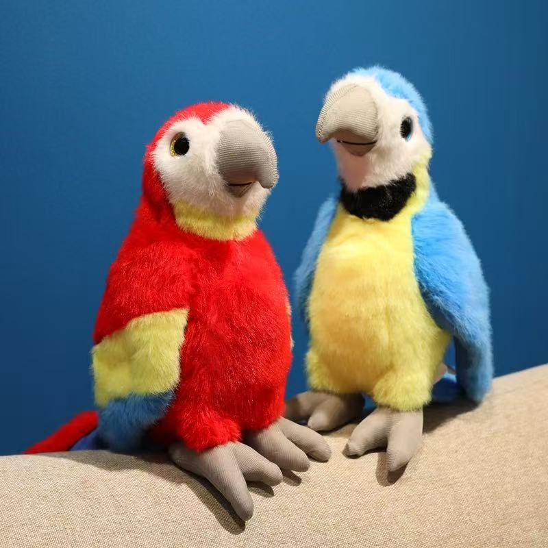 Ventas Directas de Fábrica Juguetes de Peluche Personalizados de Mini Loro