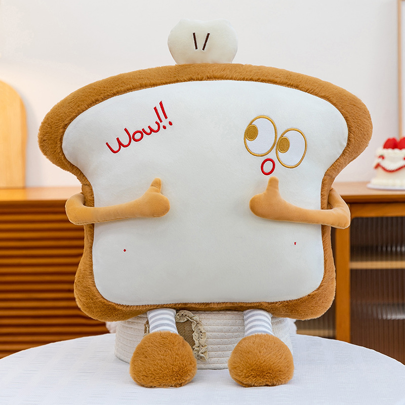 Nuevo gran cojín de peluche para la cintura, cojín para dormir, almohada de tostada de pan, almohada de Oreo, regalo para niñas, muñeca