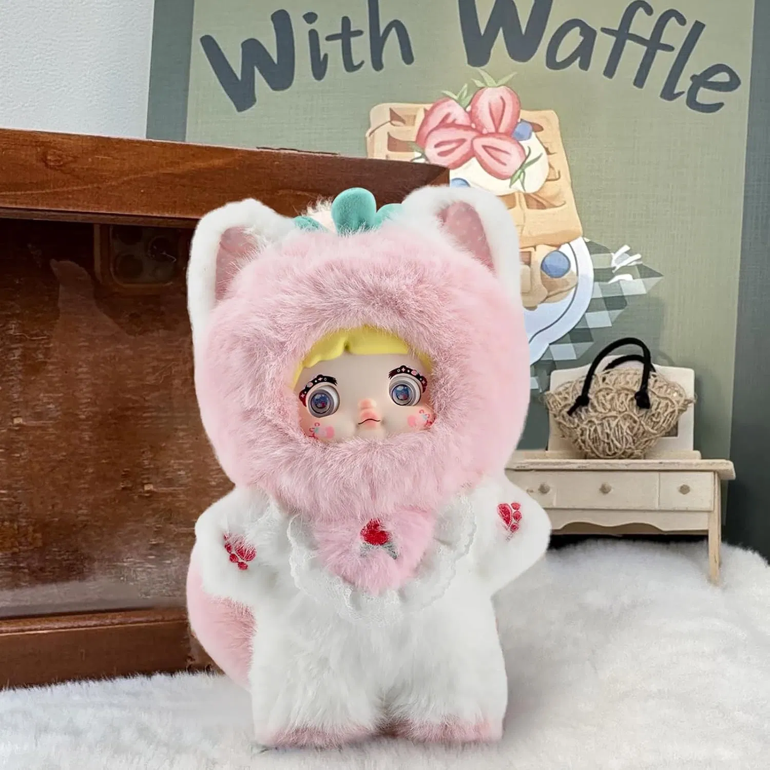 Caja de sorpresas de muñecos de frutas kawaii de peluche al por mayor, juguetes coleccionables de personajes de dibujos animados, suministro de fábrica al por mayor