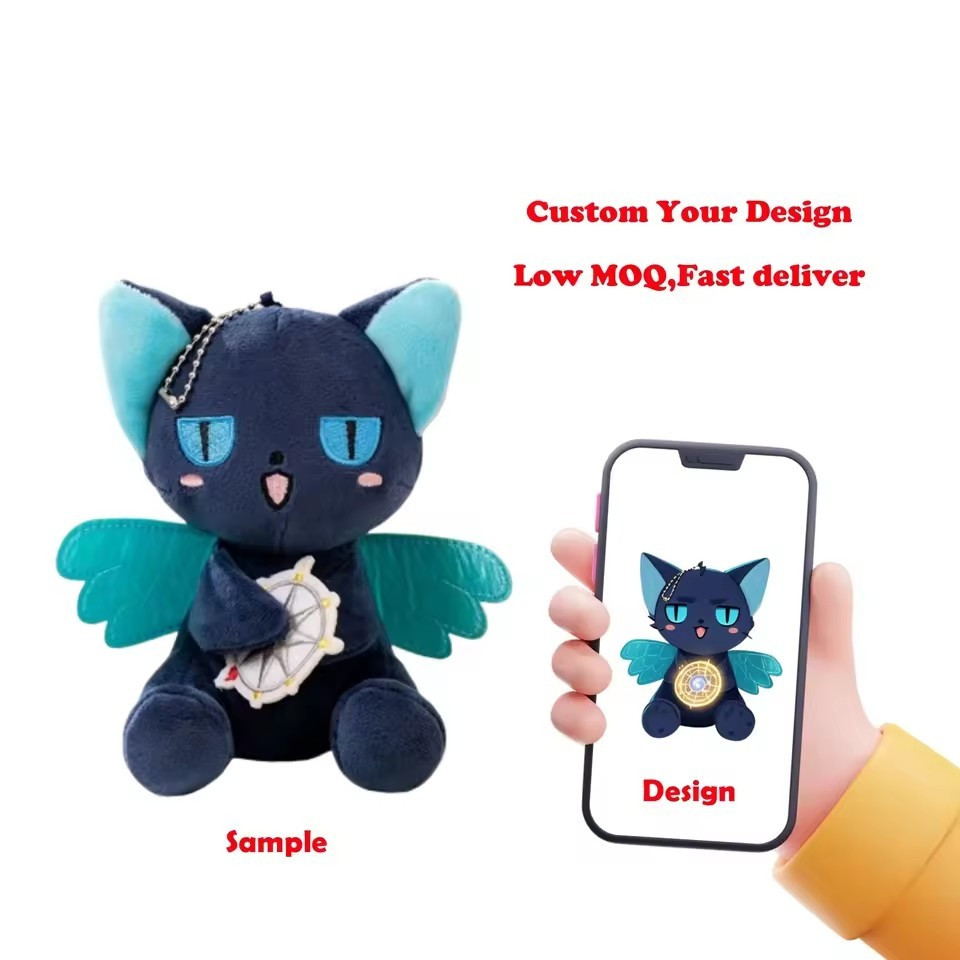 Muñeca de peluche personalizada de personaje navideño para niña, juguete de peluche personalizado