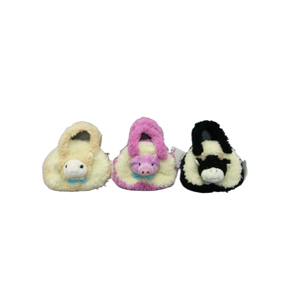 Bolsa de Juguetes de Peluche Personalizada 15cm Forma de Animal Elefante Divertido, Hipopótamo, Ratón para Niños Niñas Bebé Bolsa Pequeña de Animales Suaves Mini