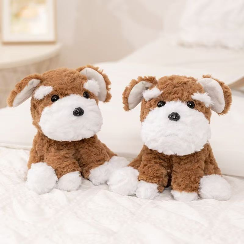 Juguete de peluche personalizado de alta calidad, animal de peluche de perro