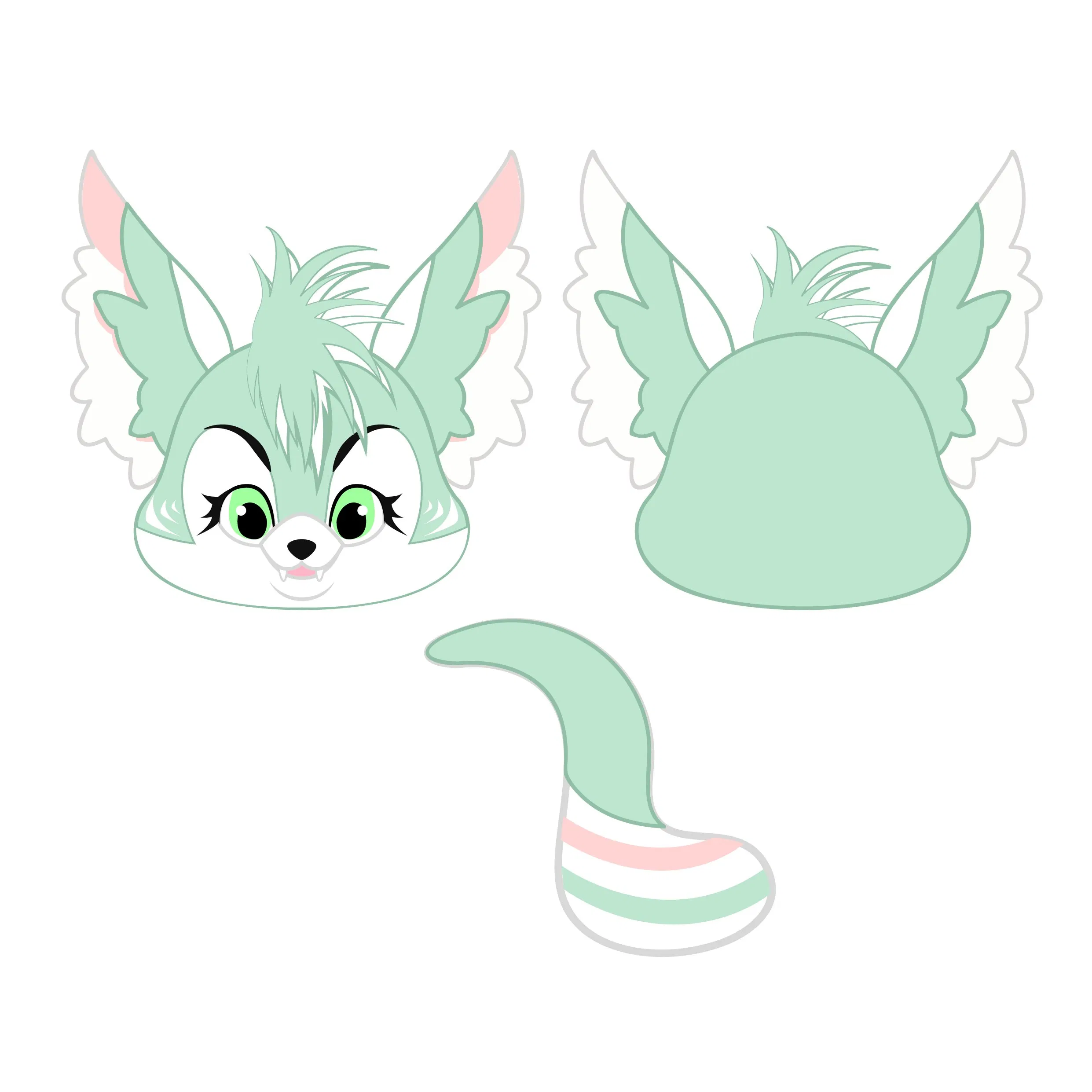Diseño de personajes personalizado, lindo, suave, disfraz de animal de peluche esponjoso