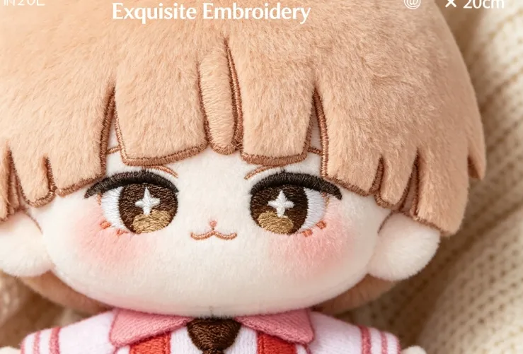 Muñeco de peluche pequeño de personaje de juego lindo y kawaii, suave, relleno de algodón, regalo, figura de peluche juguete