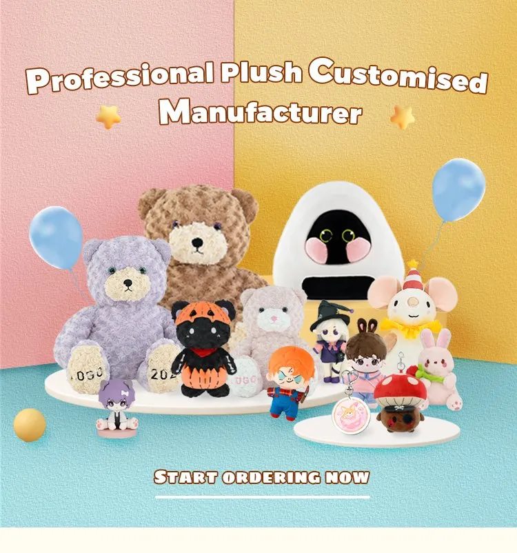 Animales de peluche personalizados suaves y duraderos en forma de vaso de cobaya al por mayor para niños