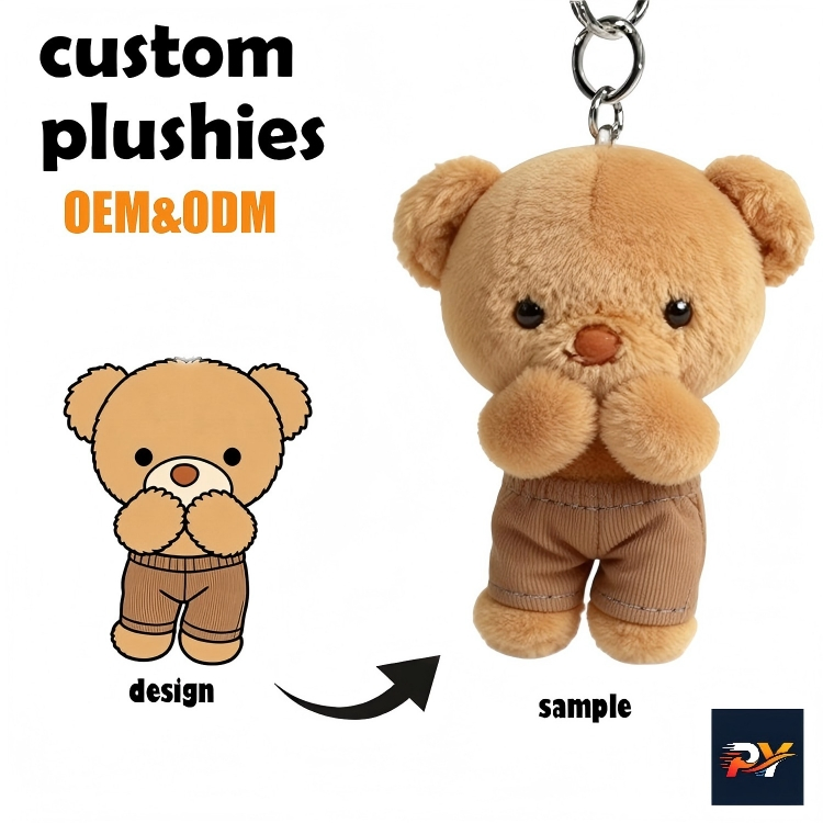 Juguetes de peluche personalizados súper suaves de algodón orgánico, conformes a ASTM CPC, regalos para clubes de buceo