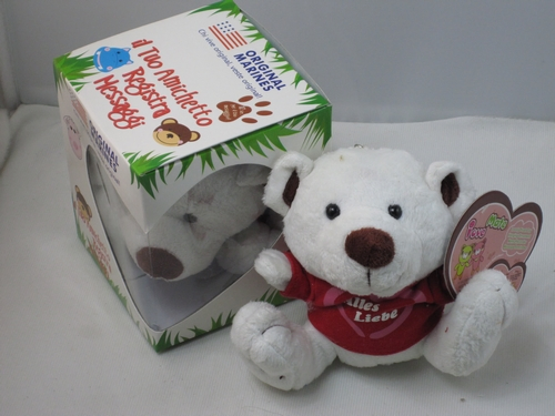 Juguetes de peluche musicales grabables, muñeca musical para niños