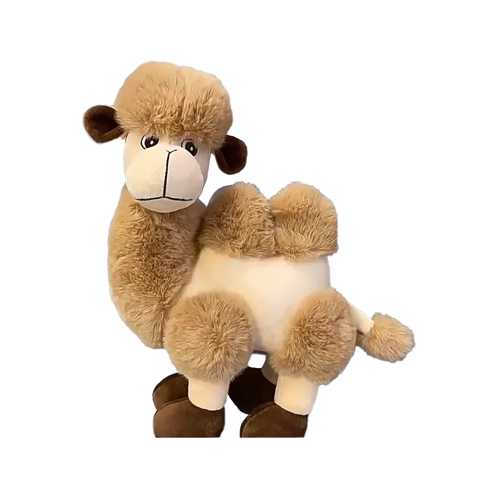 Juguete de peluche de camello suave y personalizado - Figurita de camello adorable y coleccionable