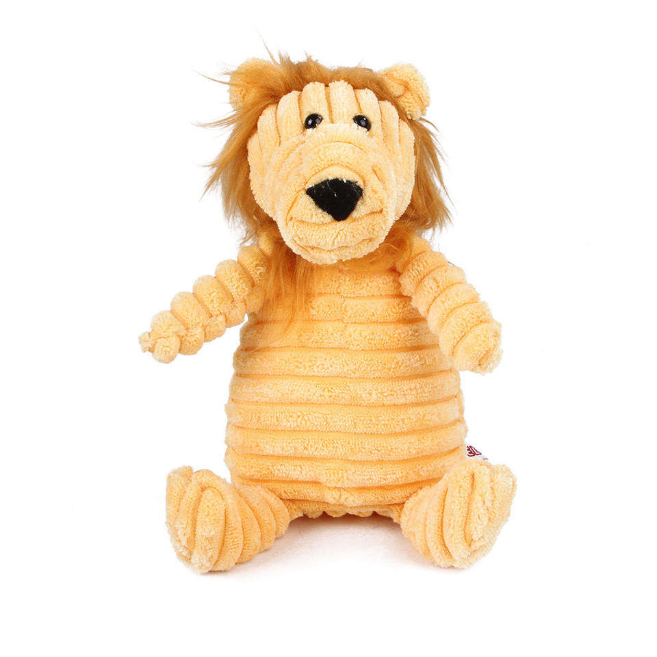 Juguetes para perros de peluche duraderos y ecológicos, que son populares y tienen sonido