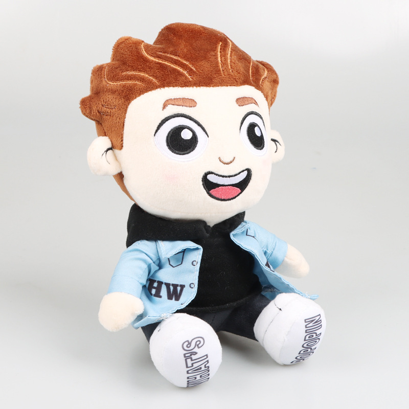 Fabricante OEM de Precio Mayorista Mercado de Yiwu Muñeco de Peluche Personalizado Súper Suave Muñeca de Anime 25cm Juego Caylus Personaje de Caricatura de Peluche Personalizado Fábrica de Juguetes de Peluche