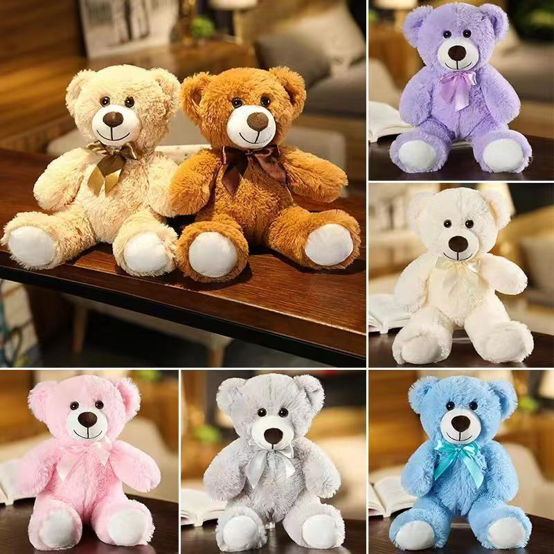 Personajes de dibujos animados personalizados, peluche de animal elefante, león, cerdo, pingüino, conejo, juguete de peluche lindo