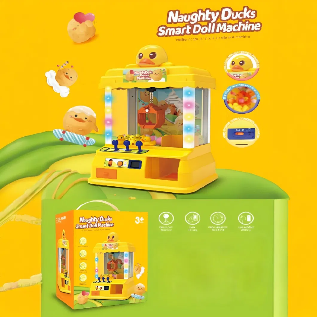 Máquina de garras para niños con juguetes