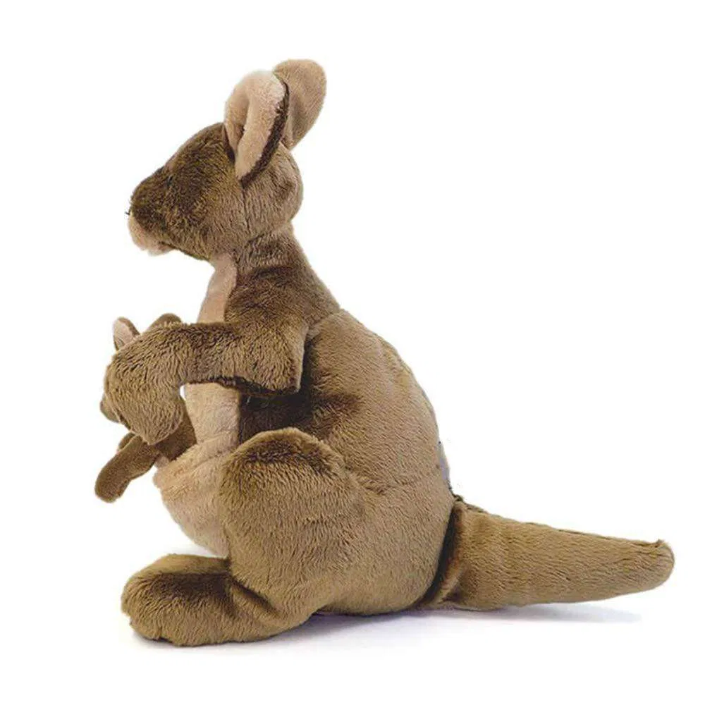 Juguete de peluche personalizado, lindo mini canguro bebé de Australia