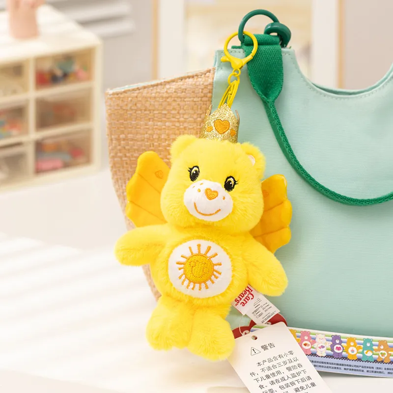 Llave de oso de peluche volador personalizado al por mayor, juguete, regalo para niños