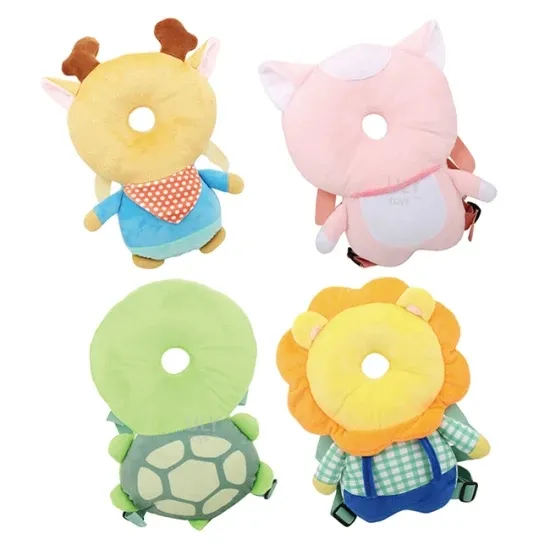 Almohada de felpa anticaídas para bebés