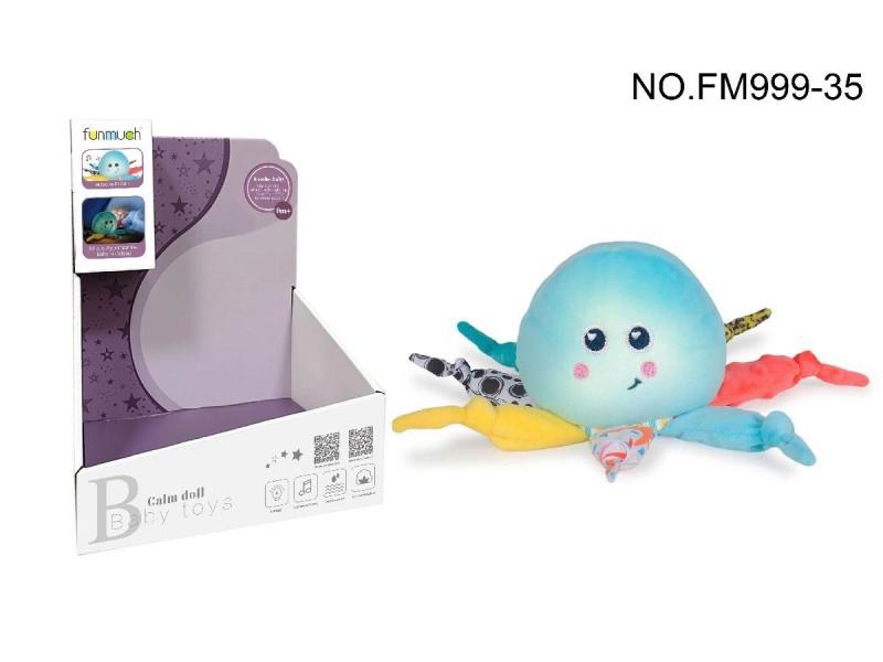 Lindo Apaciguar Sueño Animal Peluche Musical Ruido Blanco Juguetes Calmantes OEM León Proyector Luz Nocturna Estrellada Juguetes para Baby Shower