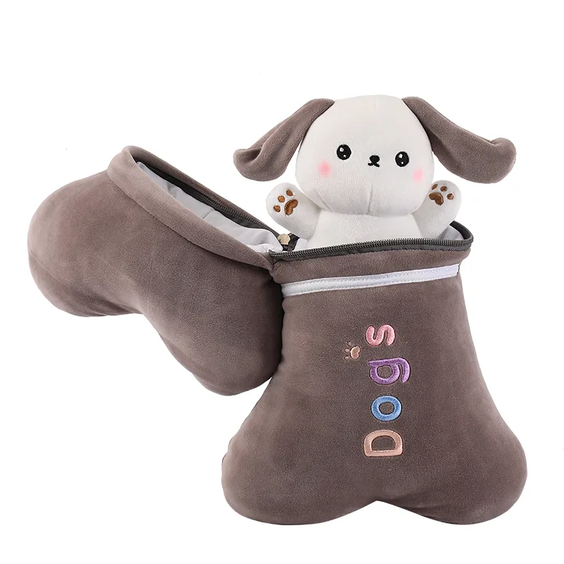 Tamaño de Medios 34cm Animal Bonito 2-1 Muñeca de Transformación de Diseño Juguete de Peluche Suave Único