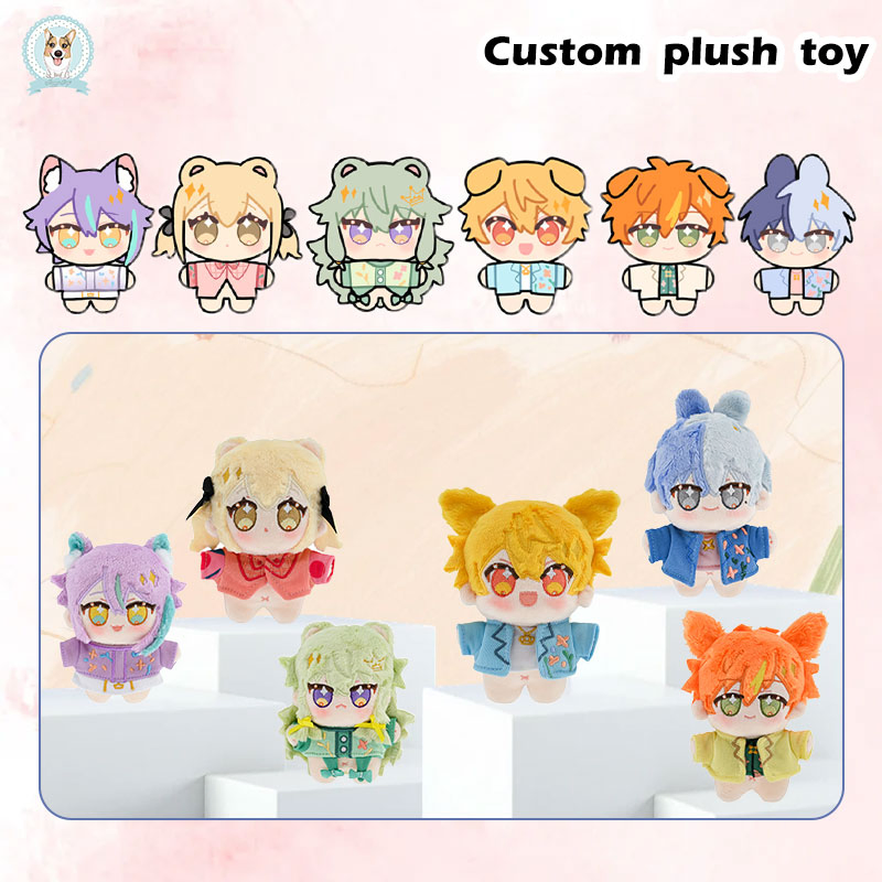 Animales de peluche personalizados Juguete de peluche personalizado Peluche promocional Juguete de animal suave para niños Crea tu propio diseño Mascota corporativa personalizada