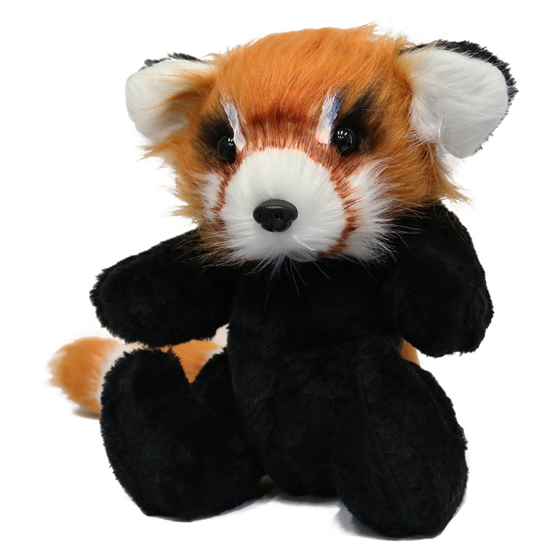 Juguetes de peluche súper suaves, adorables pequeños zorros y mapaches