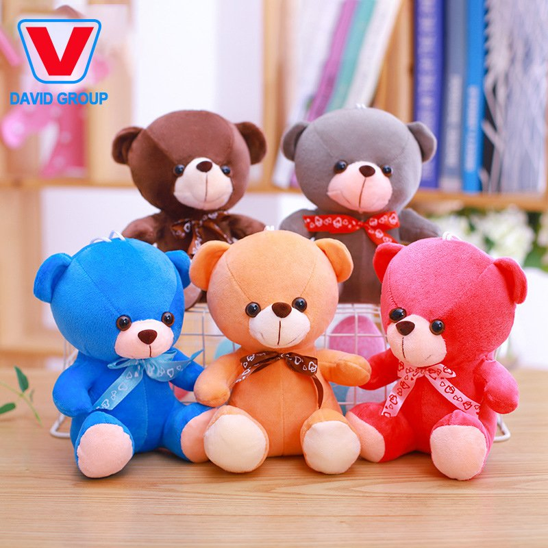 Pequeño Oso Moda Peluche Juguete Suave Mini Juguete Suave
