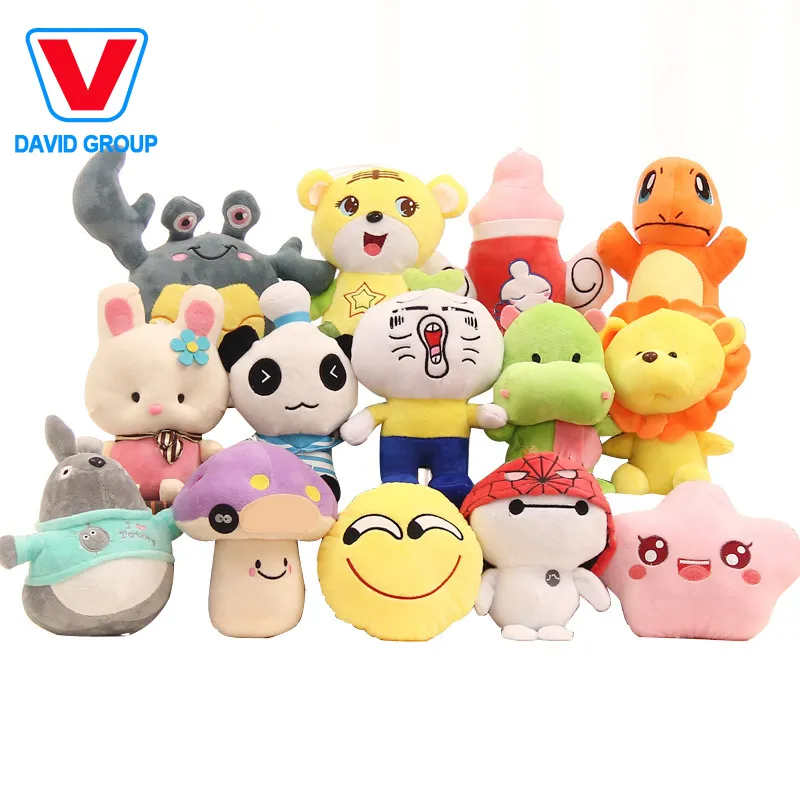 Juguetes de peluche de forma de animal de alta calidad y encantadores con material ecológico