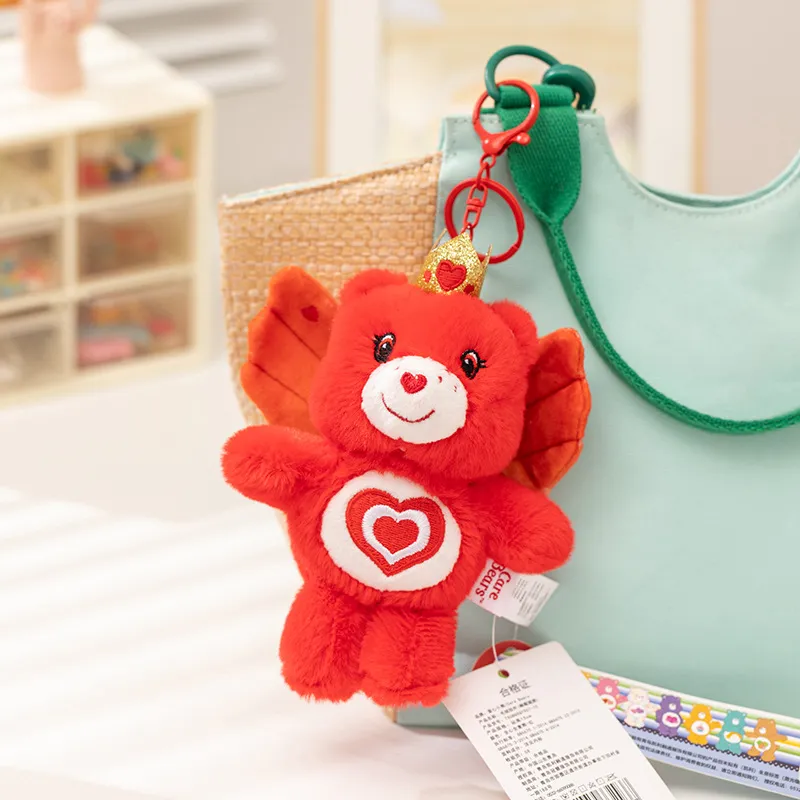 Llave de oso de peluche volador personalizado al por mayor, juguete, regalo para niños