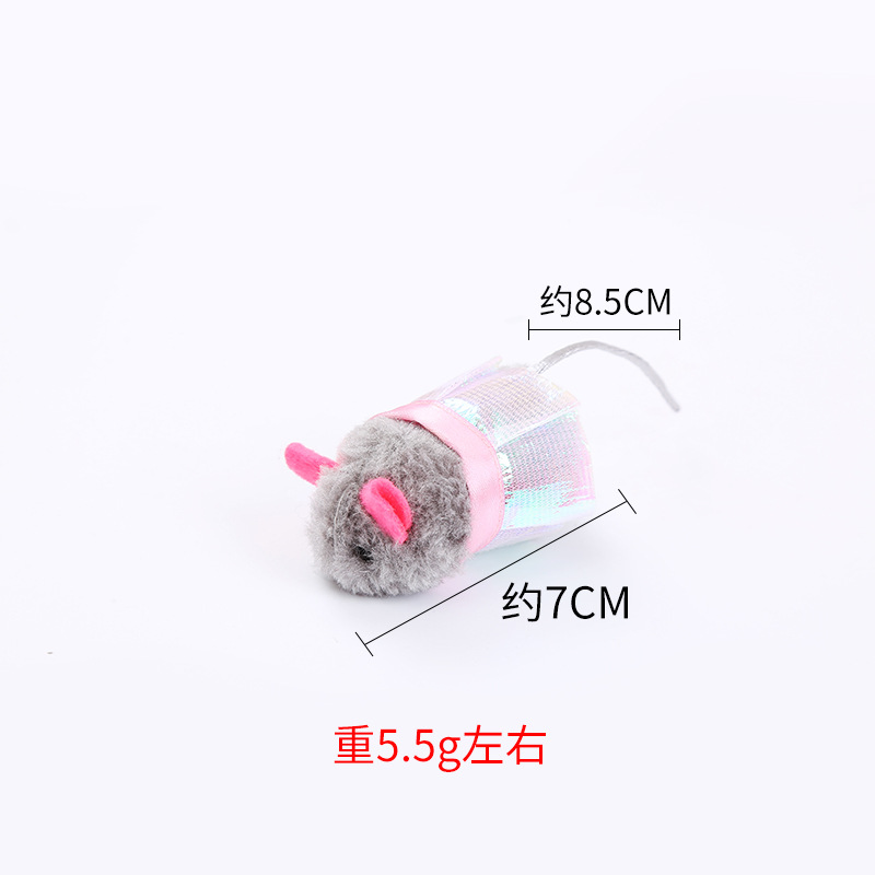 Juguete interactivo para gatos de peluche suave de fábrica con hierba gatera