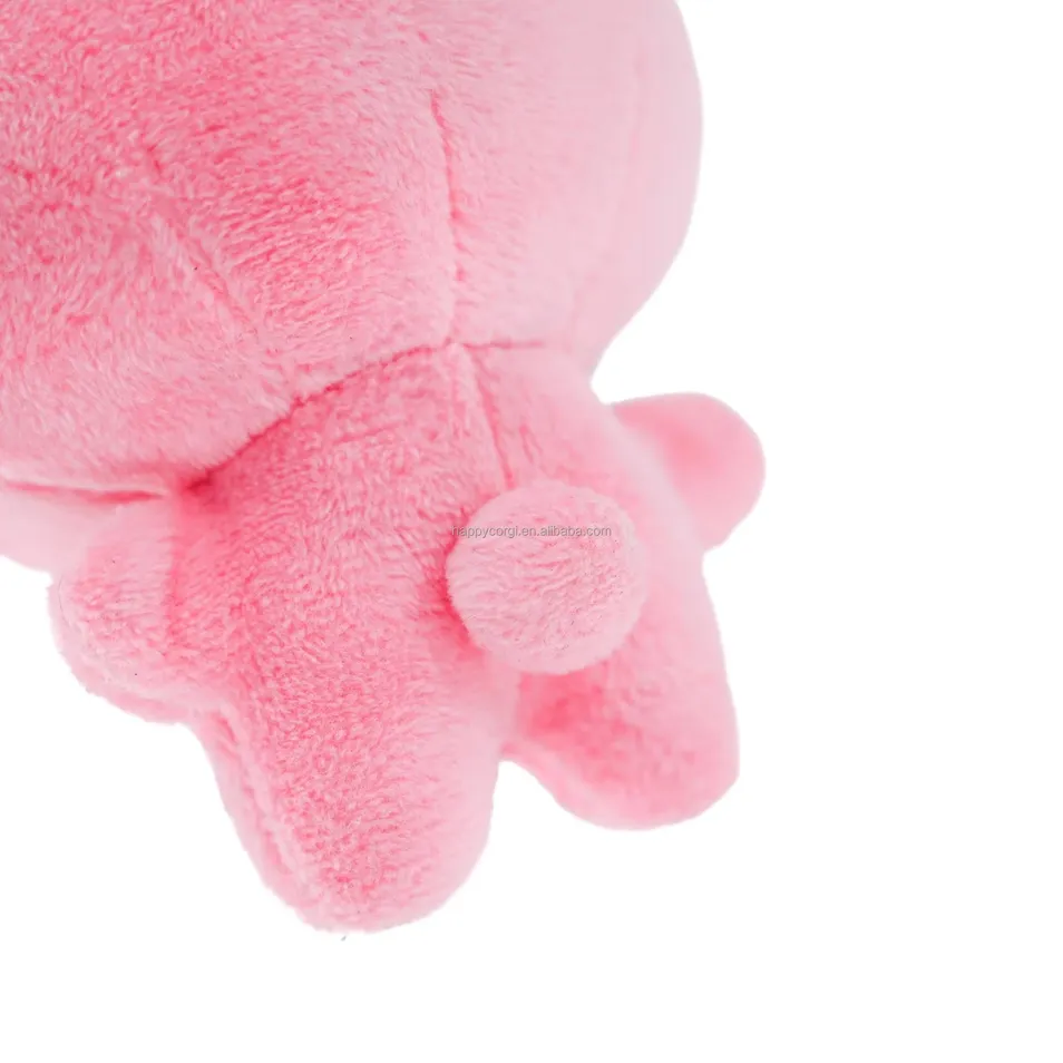 10cm Muñeco de Peluche Pequeño de Nariz Moqueante Súper Suave Figura IP Juguetes de Peluche Mini de Anime Alivio del Estrés Peluches Squeaky
