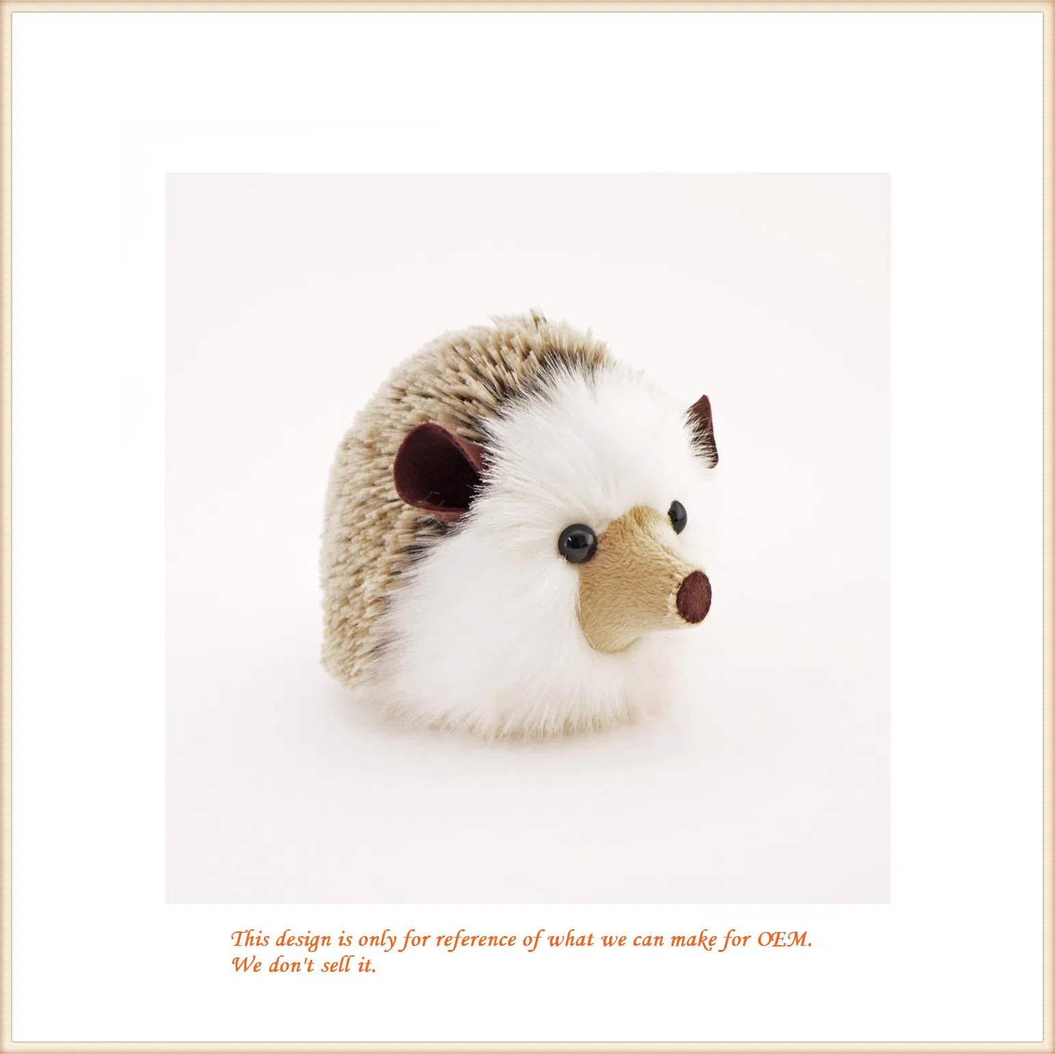 Regalos promocionales de moda, juguetes de peluche personalizados de animales, aves salvajes