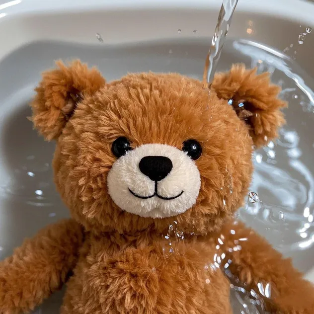 Wet la muñeca de felpa