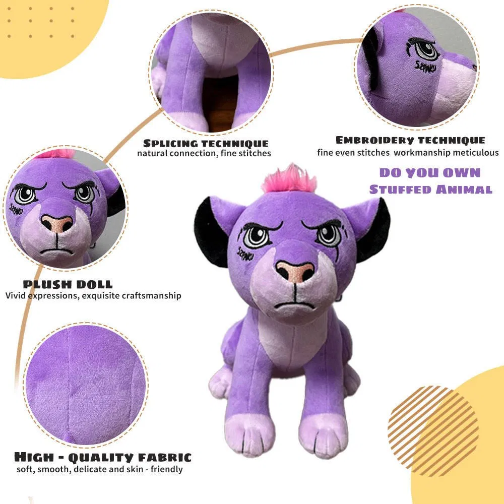CE CPC ODM Juguete de felpa ponderado personalizado de alta calidad terapéutico para aliviar la ansiedad león musical juguetes suaves para niños