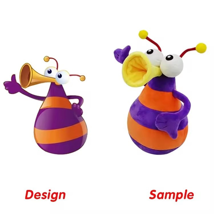 Muñecos de peluche de anime personalizados Mink 3D Juguetes para bebés educativos Fabricación Diseño personal Juguetes de animales de peluche