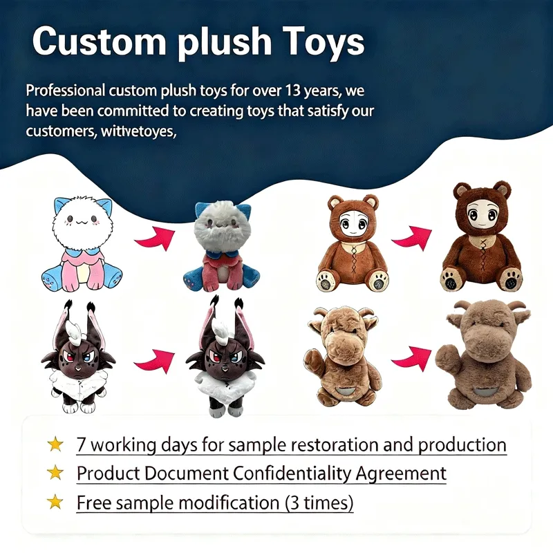 Animal de peluche personalizado de águila, juguete suave promocional con logo personalizado, regalo de uniforme de taekwondo y judo