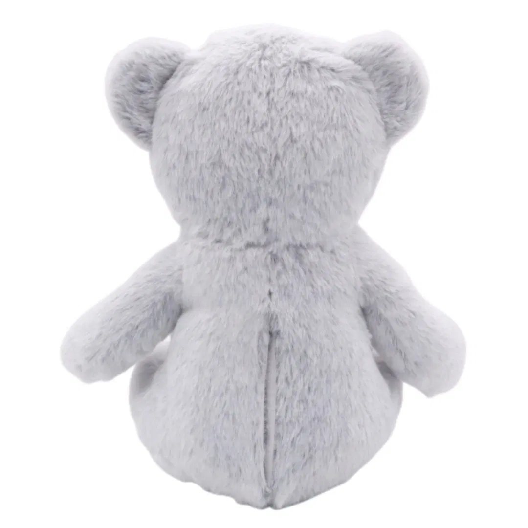 Juguete de peluche al por mayor sin relleno, oso de peluche sentado, juguete suave para bebés