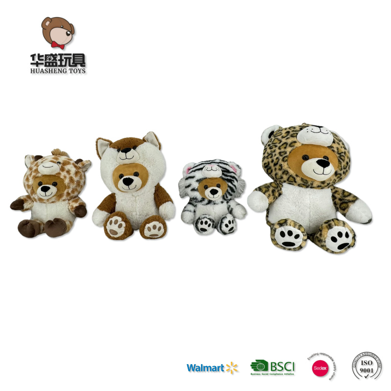 Venta directa de fábrica, buena calidad, suaves, personalizados, animales de peluche en cantidad, dinosaurios, tigres, ciervos