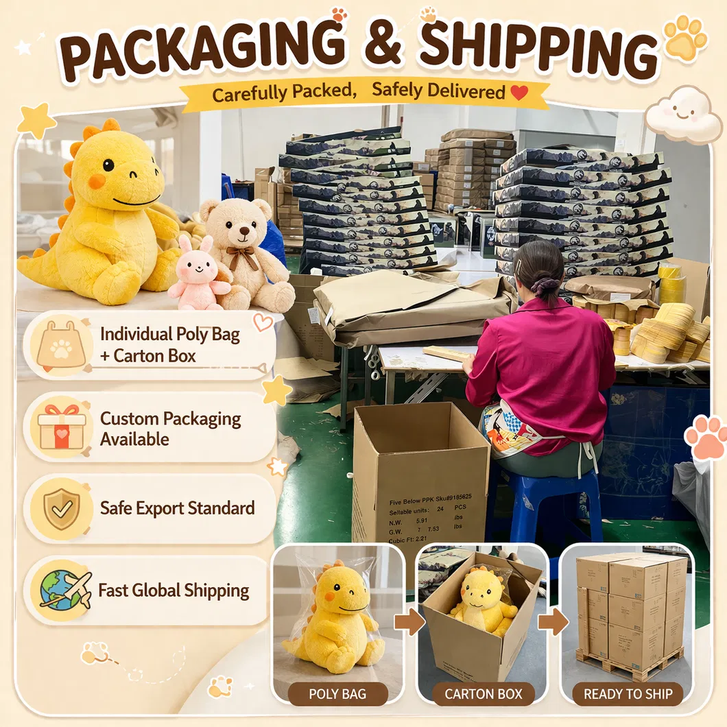 Precio mayorista fabricante OEM peluches personalizados abrazables y suaves