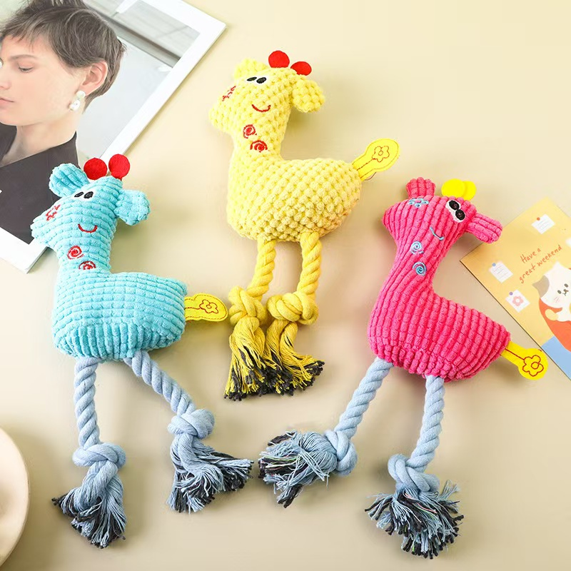 Juguete de peluche interactivo en forma de cocodrilo para perros de razas pequeñas