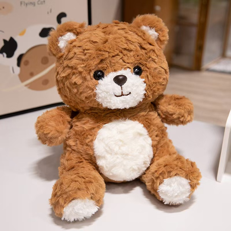 Juguete de oso de peluche suave con una divertida mochila mini para niños