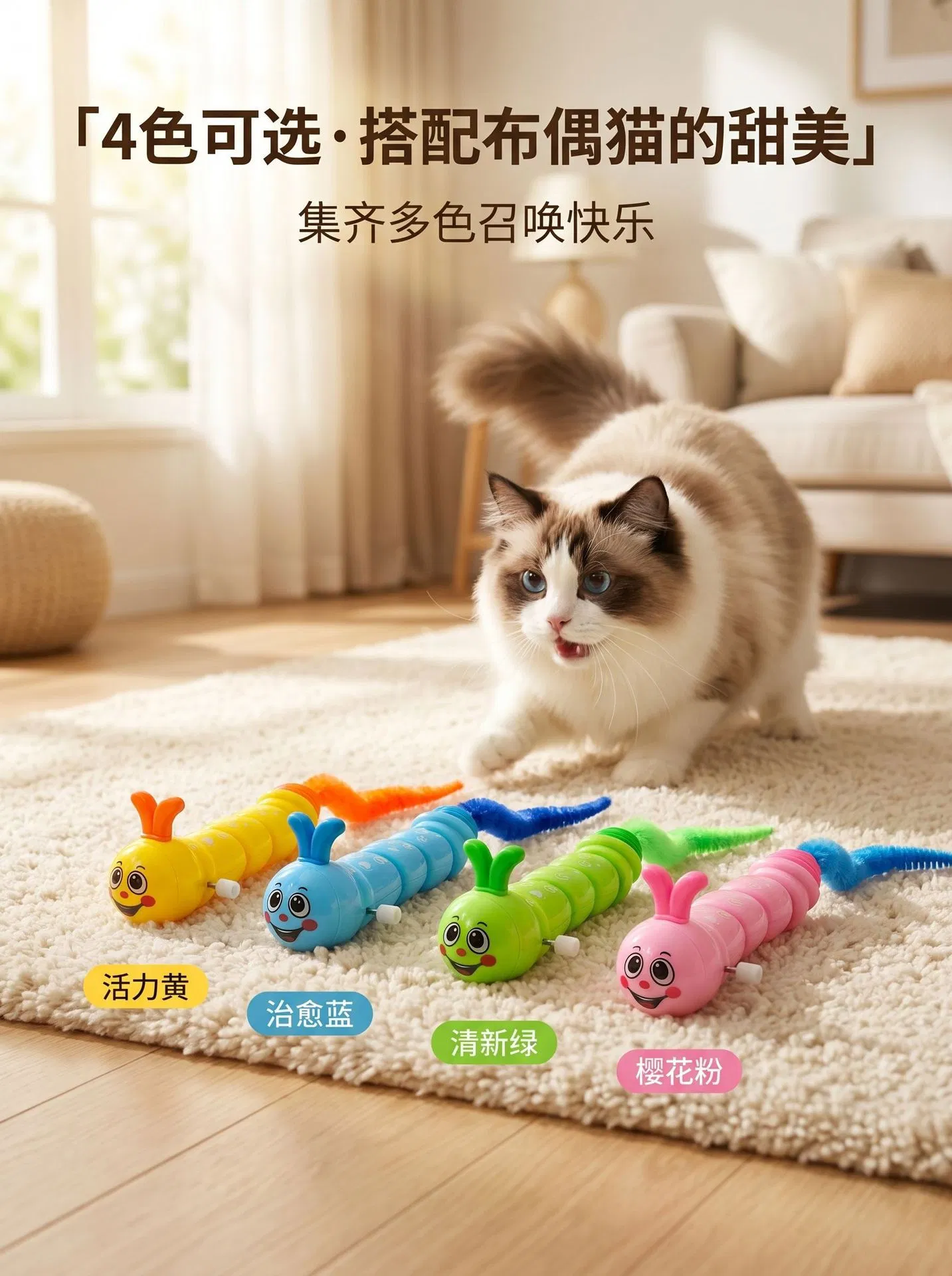 Juguete de peluche en forma de oso de catnip premium, duradero y resistente a mordidas, juguete para masticar para gatos, alivia la ansiedad y ayuda con el desgaste de los dientes, juguete interactivo para gatitos, juguete de peluche que se mueve automáticamente