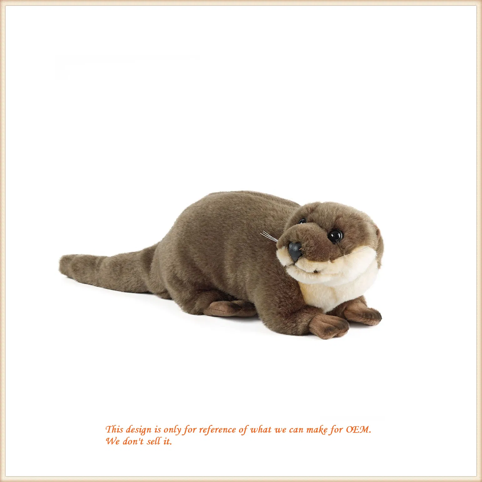Regalos promocionales de moda, juguetes de peluche personalizados de animales, aves salvajes