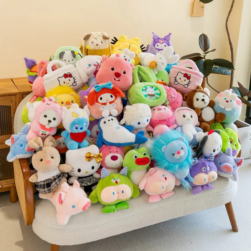 Animales de peluche surtidos