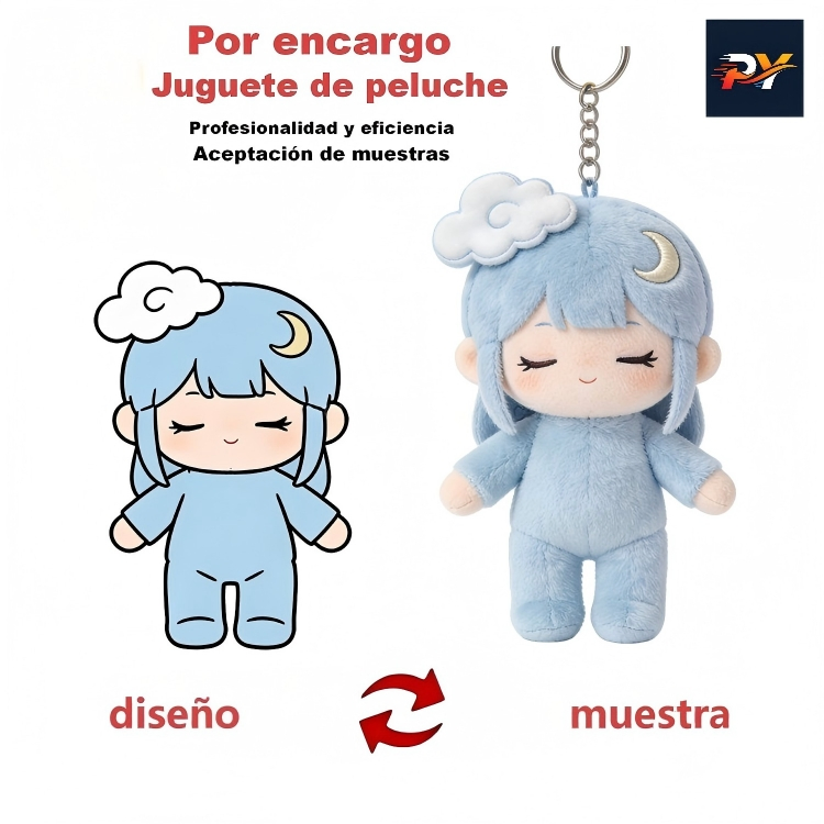 Juguete de felpa súper suave personalizado con algodón orgánico y relleno de algodón PP, alivio del estrés, tema de parque de atracciones, garantía comercial respaldada