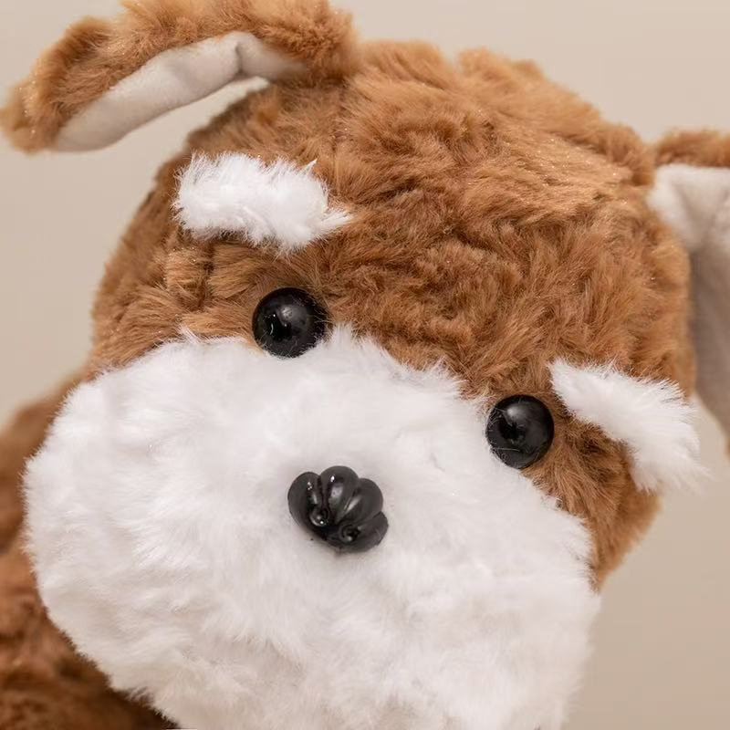 Juguete de peluche personalizado de alta calidad, animal de peluche de perro