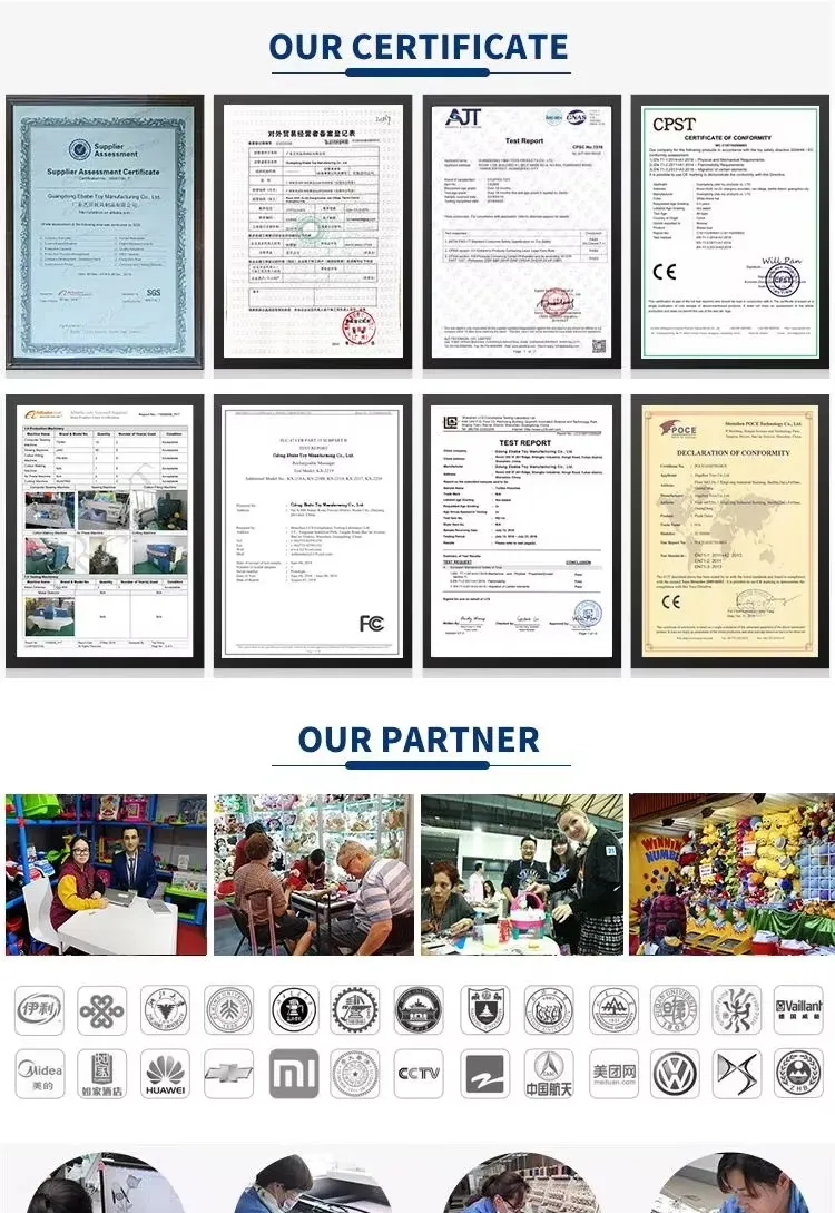 Fabricante de juguetes de felpa personalizados